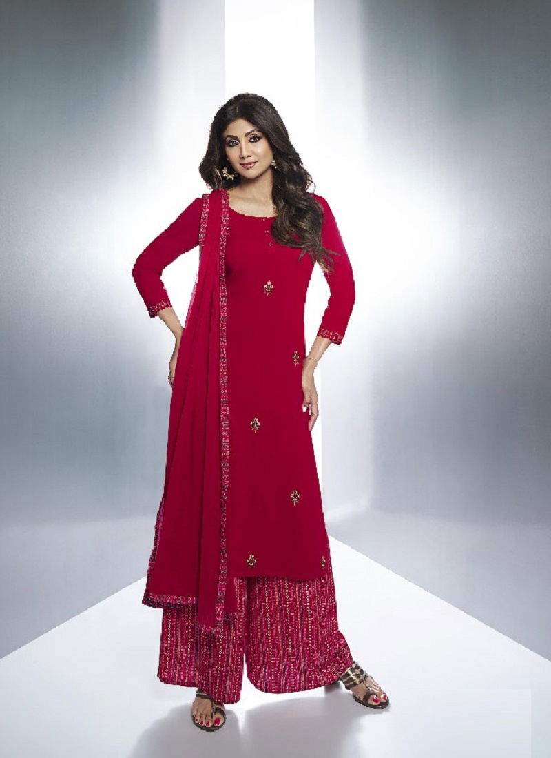Vatsam Viradi Shilpa 7 Heavy Wedding Readymade Suits Catalog